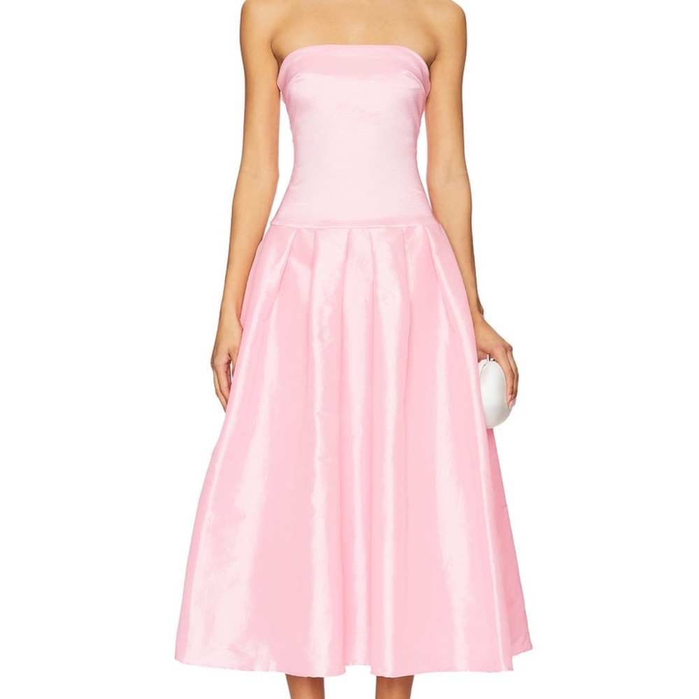 Cambria Strapless Pink Dress